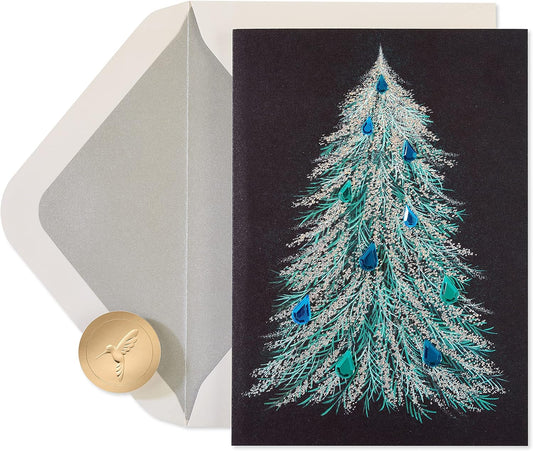 Christmas Cards Boxed with Envelopes, Special Wishes, Tree (8-Count)