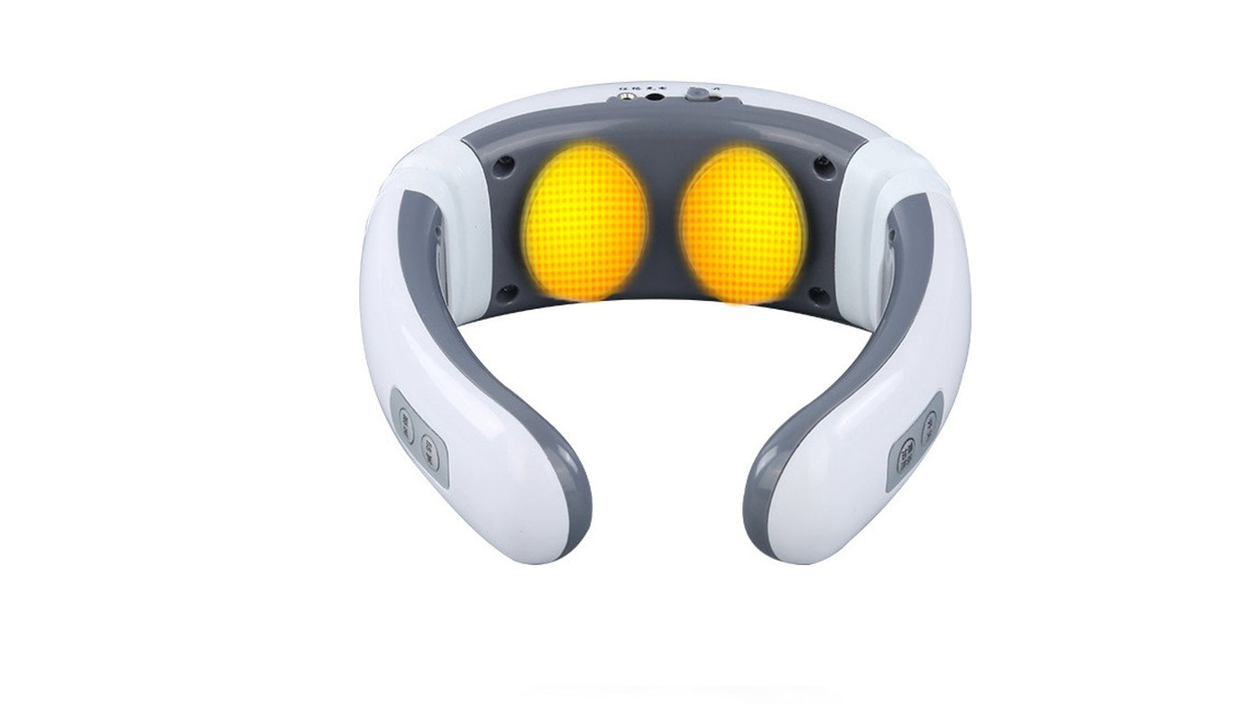 Electric Cervical Pulse Neck Massager Muscle Relax Massage Magnetic Therapy US