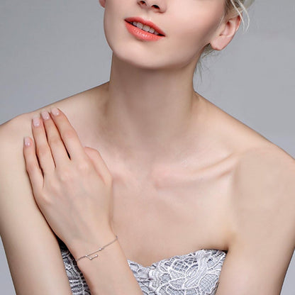 Gifts for Mom Women 925 Sterling Silver CZ Horoscope Zodiac 12 Constellation Astrology Link Bracelet for Mothers Day/Valentines Day/Birthday/Christmas/Anniversary