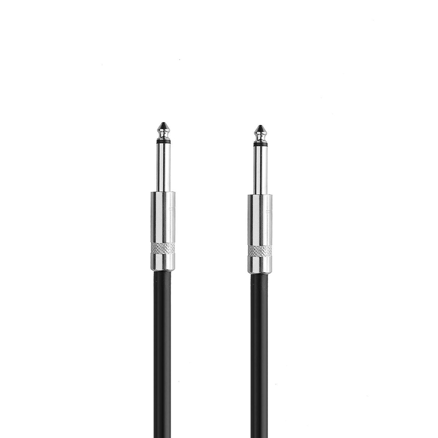 2Pack 200 Ft 1/4" Speaker Cables, True 12AWG Patch Cords, 1/4 Male Inch DJ/PA Audio Speaker Cable 12 Gauge Wire