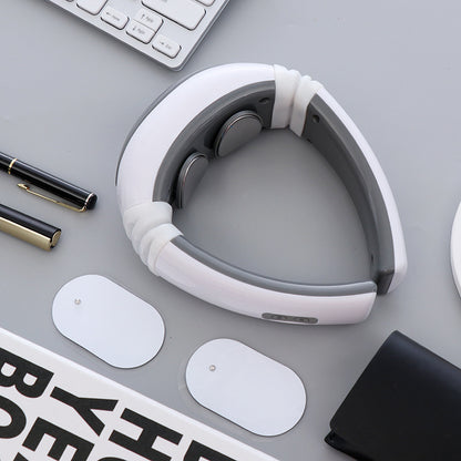 Electric Cervical Pulse Neck Massager Muscle Relax Massage Magnetic Therapy US